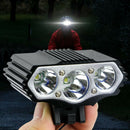 USB Charge XM-L T6 LED Bicycle HeadLight Bike Head Light Lamp Torch Flashlig Hn