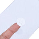 100Pcs White 18650 High Temperature Resistance Hollow Head Insulation  Ew