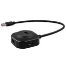 USB Hub, One to Four USB Expansion Hub, Circular HUB 3.0 Adapter V7O9