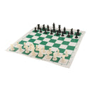 Portable Chess Set 20"x4" Chessboard with Storage Bag for Kids Adults Party