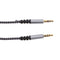 Set of 2 Universal 3.5mm Stereo Jack Audio Speaker Cable w/ Control Volume Line