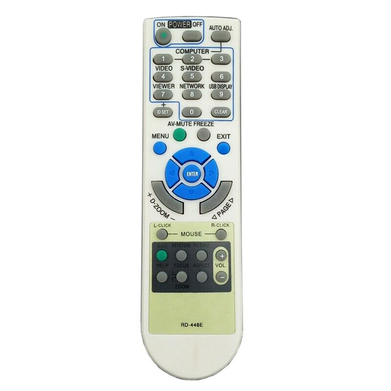 5X(Rd-448E Projector Remote Control For Nec Projector V260X+V300X+V260 Rd- Q3A8)