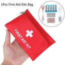 1X Portable Emergency Survival First-Aid Kit Pack Travel Medical Sports BagCase&