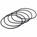 125 mm x 3.5 mm rubber seal O-rings gaskets black S8Z7
