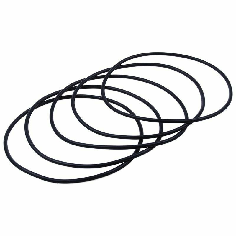 125 mm x 3.5 mm rubber seal O-rings gaskets black S8Z7