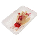 Severed Zombie Hand - Bloody Meal Box Haunted House Halloween Decorations