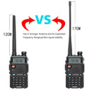 5Pcs Dual Band Sma-Female 17Cm Length Antenna for Baofeng Uv-5R Uv-82 Gt-3