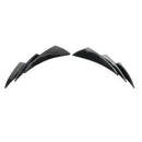 6Pcs Car Front Bumper Lip Splitter Fins Body Spoiler Canards Refit Gloss  RD Gw
