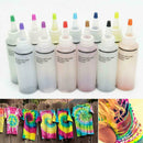 12 Paint Set Bottles Tulip One Step Tie Dye Set Vibrant Fabric Textile Permanent