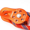 Camna Climbing Rope Pulley 26Kn Single Fixed Pulley Climbing Rope Climbing DZ5I8