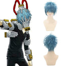 Boku no My Hero Academia Amajiki Tamaki Green Anime Wigs Hair Costume Cospl O7P5