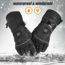 Winter Outdoor Sports Rechargeable Battery Heating Gloves Three-Speed Therm