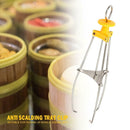 Hot Dish Clip Stainless Steel Bowl Holder Clamp Pot Pan Gripper Kitchen Tool