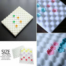 2pcs/lot Baking Fondant Cake Flower Styling Wave Foam Pad Mold Bakeware Tool .^i