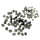 30 Sets 9mm Umbrella Shape Rivets Rapid Studs Nailhead for Leather Crafts