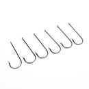 50pcs 1# Sharp Barbed Fishing Hooks Trolling Tackles Pesca #gib
