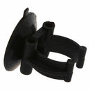 Aquarium Fish Tank Suction Cup Glass Cover Plastic Clips Black 10 Pcs H6G4