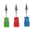 Tungsten Steel Nail Drill Bits - 3/32'' (2.35mm) Professional Emery Nail Drill