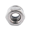 M3 x 0.5mm Stainless Steel Nylock Nylon Insert Hex Lock Nuts 50pcs