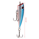 60mm 7g Fishing Topwater Floating Popper Hard Lure Bait Hooks Crank Baits Tackle