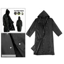 Outerwear Poncho EVA Rain Coat Waterproof Raincoat Hooded Jacket for Outdoors