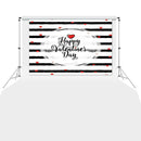 Happy Valentines Day Background Cloth Photography Photographic Backdrop A