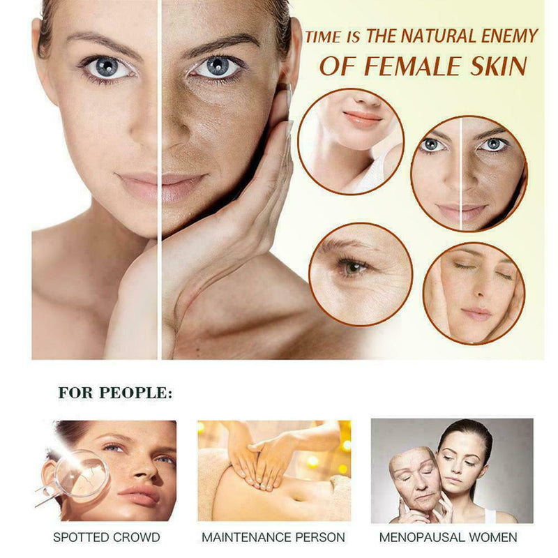 100ml HS 100% Natural Organic Coconut Oil Body Face Oil New Massage Repair P1C0