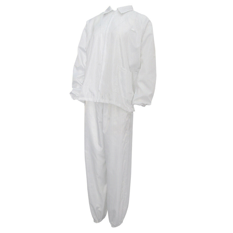 Protective Dustproof Anti-static Clothes for Auto Repair Work  White