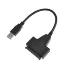 USB 3.0 To SATA 2.5" HDD SSD Adapter Converter Cable For Phone Tablet PC UASP