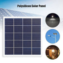 6.8x6.9 Inch 4W 5V Polycrystalline Silicon Solar Panel DIY with Alligator Clips