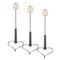 3PCS Drum Mallet with Stainless Steel Hand Grip Percussion Bass Drum Stick