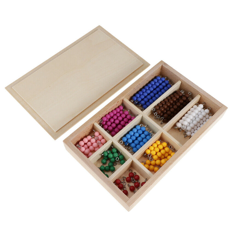 Montessori Math Materials Multiplication with Box for Early Preschool Learning