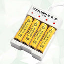 4 Slots USB Fast Charging Li-ion/Ni-MH Battery Charger for AA/AAA Batter xkTOCA