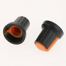 30 Pieces WH148 AG2 Potentiometer Knob Hat Yellow Orange Blue White Red 6MM
