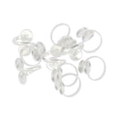 10pcs Adjustable Ring Base Double Base Settings Blanks Jewelry Findings
