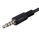Audio AUX Jack 3.5 mm Male to USB 2.0 Type A Female Converter OTG Adapter C W9E1