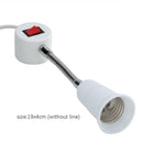 E27 Sewing Machine Universal Lamp Holder Magnetic Mounting Light Bulb Base