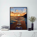 5D DIY Full Drill Diamond Painting Sunset Embroidery Mosaic Craft Kit Decor