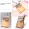 17 Keys Kalimba Musical Instrument Pine Wood Thumb Finger Piano (Dark Wood)