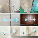 10pcs Toddler Baby Drawer Cabinet Cupboard Door Fridge Safety Locks