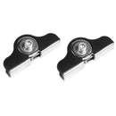 2x Offroad LED Light Bar Mounting Brackets Hood Work Light Clamp Holder A