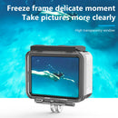 For GoPro Hero 8 Diving Waterproof Housing Shell PC Hard Protective Cage Case