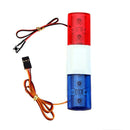 Durable Police Night Flash LED Lights Lamp 1:10 1:8 RC Crawler Car Accessory