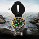 1pc Portable Folding Lens Compass Military Multifunction Outdoor  CompassB Hn