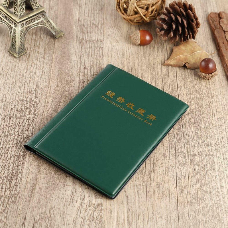 1 x Portable 120 Collection Book Holder Money Penny Pocket Album New Hot