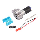 1 Set Gearbox Transmission Case with 370 Brush Motor Anodizing Treatment fo