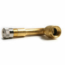 Universal Car Motor Scooter 90 Degree Air Tyre Valve Brass Right Angle Adaptor