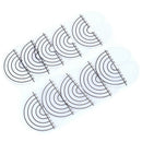 50x/lot Heat Protector Shields Keratin Tip Hair Extension Salon With scale OZ