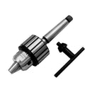 5/8" Heavy Duty Self Tighten Drill Chuck MT2 Shank Keyed Tool Arbor Milling U8F3