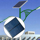 6V Mini Solar Panel System For DIY Battery Cell Phone Module Charger Black R7P3